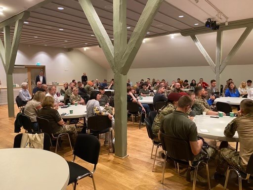 Flertalet volontärer på Armémuseum